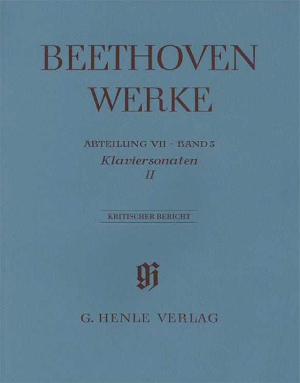 Produktbild: Ludwig van Beethoven - Abt. 7, Bd. 3 | Klaviersonaten, Band II