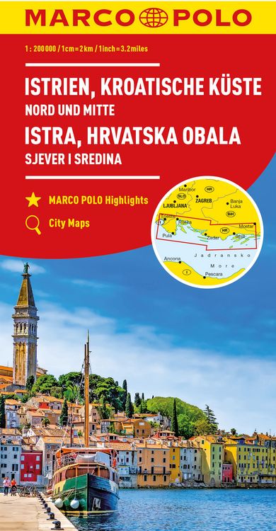Bild vom Artikel MARCO POLO Karte Istrien, Kroatische Küste Nord und Mitte vom Autor 