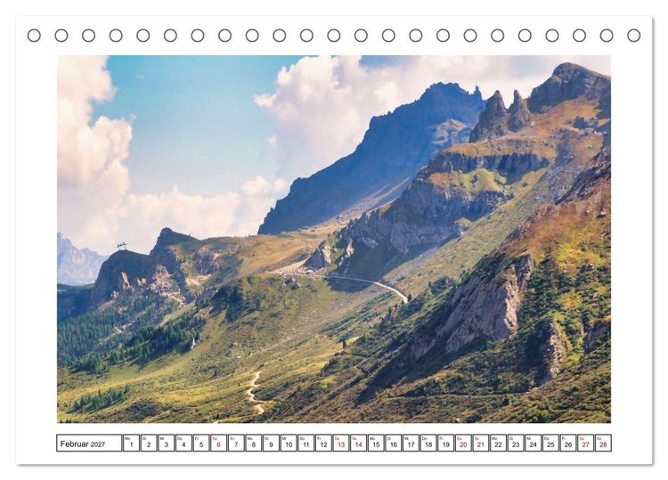 Produktbild: &Uuml;ber dem Gr&ouml;dnertal (Tischkalender 2027 DIN A5 quer), CALVENDO Monatskalender