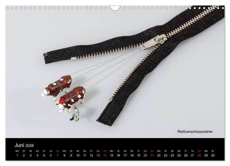 Produktbild: Tomatenmaler ... und andere Mini-Welten (Wandkalender 2026 DIN A3 quer), CALVENDO Monatskalender