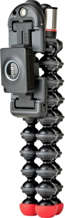 Produktbild: JOBY GripTight™ONE GP Magnetic Impulse™ Stativ-Set 1/4 Zoll Schwarz inkl. Smartphonehalter