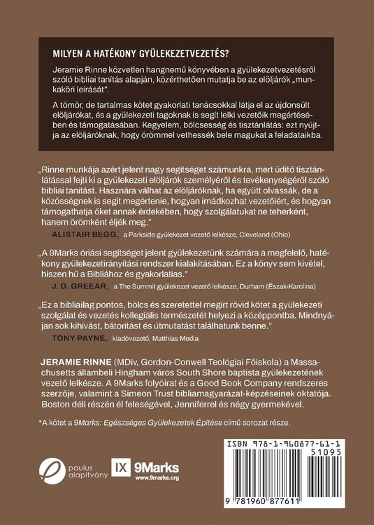 Produktbild: Church Elders / A GY&Uuml;LEKEZET EL&Ouml;LJ&Aacute;R&Oacute;I