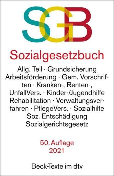 Bild vom Artikel Sozialgesetzbuch mit Sozialgerichtsgesetz vom Autor 