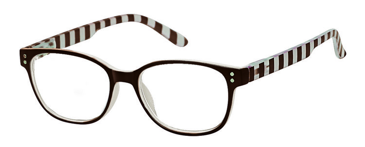 Produktbild: moses. libri_x Lesehilfe Stripes +2.0