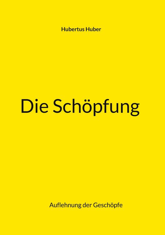 Produktbild: Die Sch&ouml;pfung