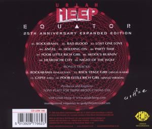 Produktbild: Uriah Heep: Equator (25th Anniversary Expanded)