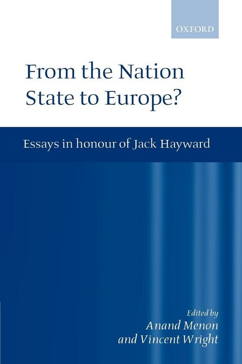 Produktbild: From Nation State to Europe?