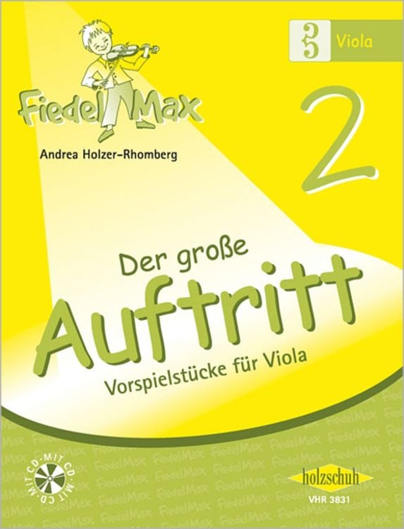 Bild vom Artikel Der große Auftritt 2 Viola (mit CD) vom Autor Andrea Holzer-Rhomberg