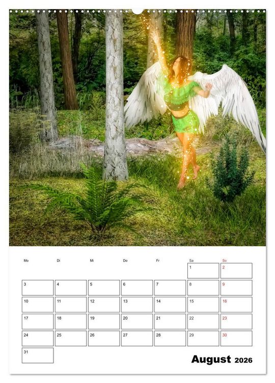 Produktbild: Im Land der imagin&auml;ren Feen (hochwertiger Premium Wandkalender 2026 DIN A2 hoch), Kunstdruck in Hochglanz