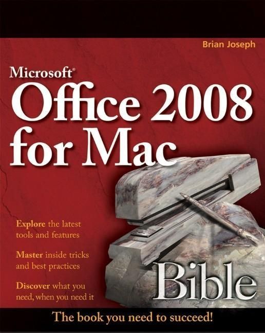 Produktbild: Microsoft Office 2008 for Mac Bible