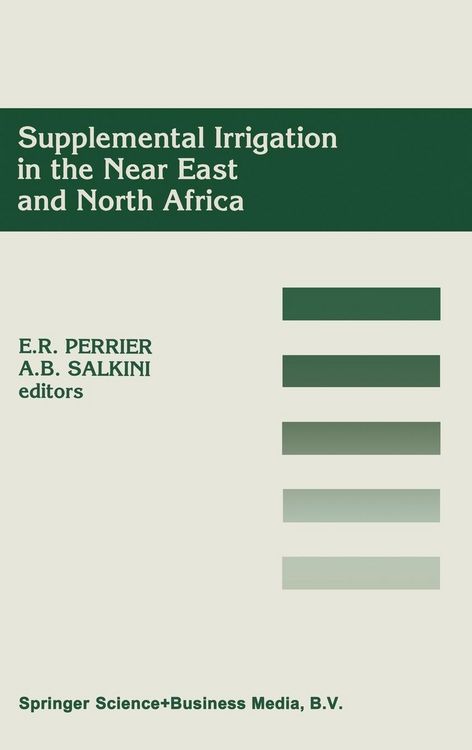Produktbild: Supplemental Irrigation in the Near East and North Africa