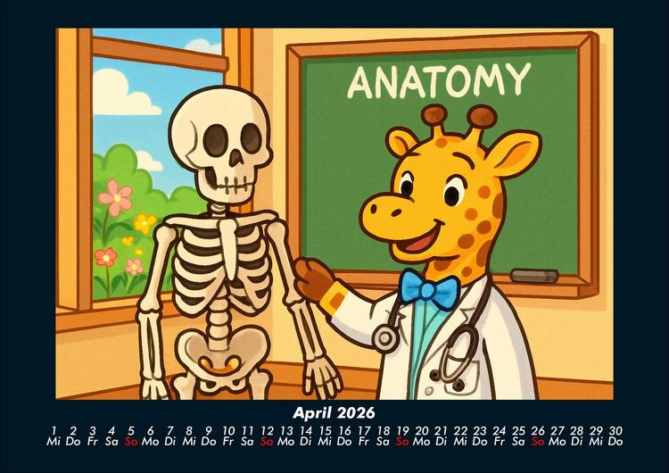 Produktbild: Nala entdeckt ihren Beruf als &Auml;rztin 2026 Fotokalender DIN A4