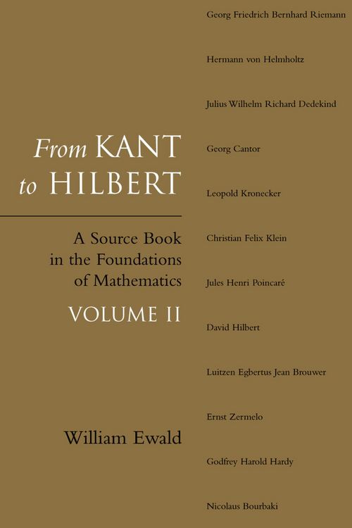 Produktbild: From Kant to Hilbert Volume 2
