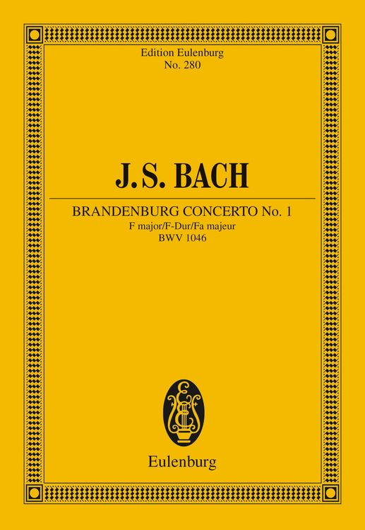 Produktbild: Brandenburg Concerto No. 1 F major