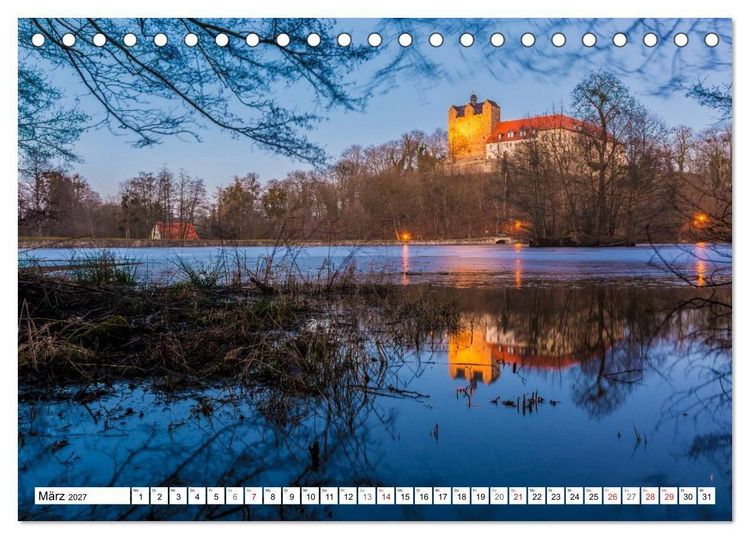 Produktbild: Sachsen-Anhalt - Schl&ouml;sser und Burgen (Tischkalender 2027 DIN A5 quer), CALVENDO Monatskalender