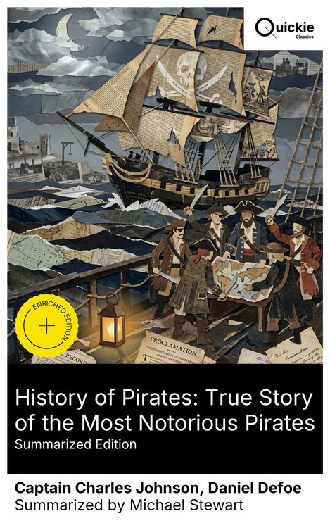 Produktbild: History of Pirates: True Story of the Most Notorious Pirates (Summarized Edition)