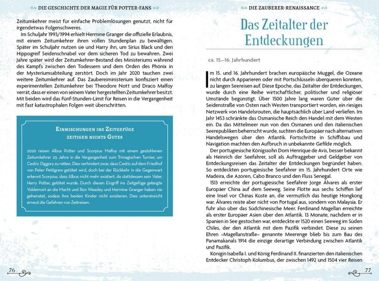Produktbild: Die Geschichte der Magie f&uuml;r Potter-Fans