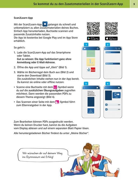 Produktbild: Klett Sicher ins Gymnasium Mathematik 4. Klasse