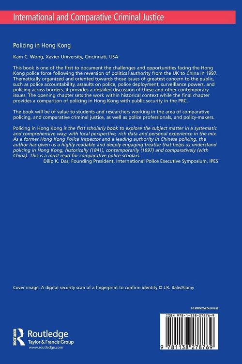 Produktbild: Policing in Hong Kong