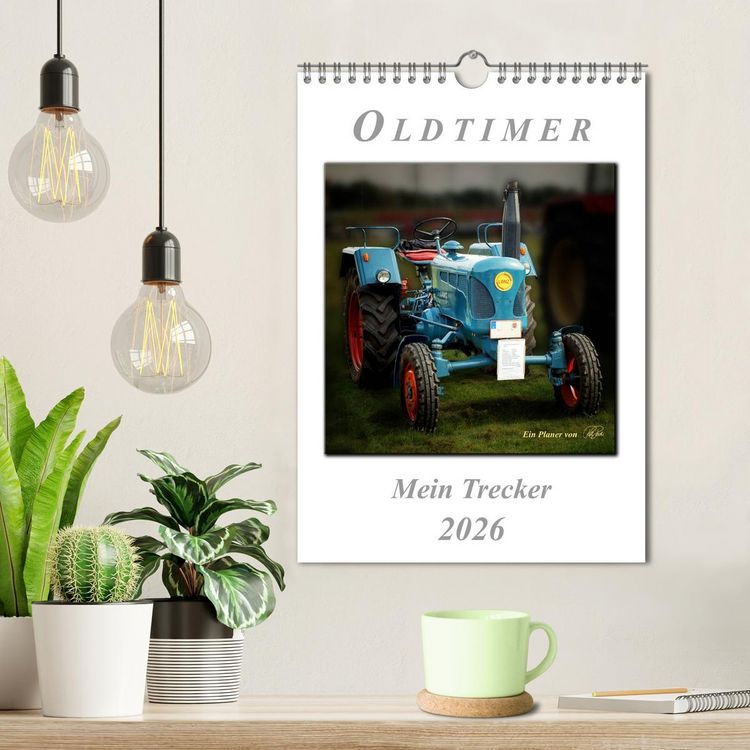 Produktbild: Oldtimer - mein Trecker (Wandkalender 2026 DIN A4 hoch), CALVENDO Monatskalender