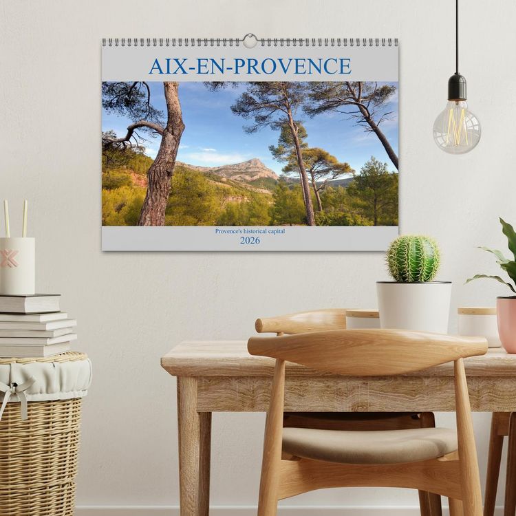 Produktbild: Aix-en-Provence, Provence's historical capital (Wall Calendar 2026 DIN A3 landscape), CALVENDO 12 Month Wall Calendar