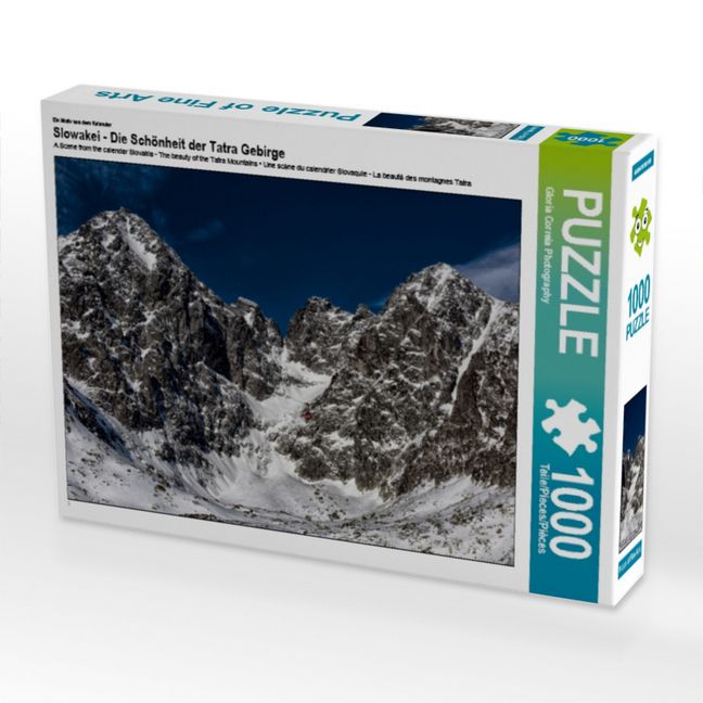 Produktbild: CALVENDO Puzzle Ein Motiv aus dem Kalender Slowakei - Die Sch&ouml;nheit der Tatra Gebirge 1000 Teile Puzzle quer | 1000 Teile Lege-Gr&ouml;&szlig;e 64 &times; 48 cm Foto-Puzzle f&uuml;r gl&uuml;ckliche Stunden