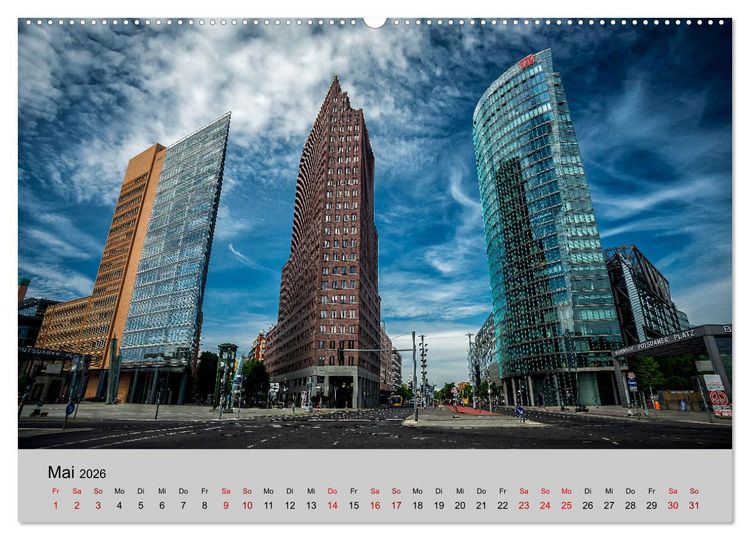 Produktbild: Ein Spaziergang durch Berlin (hochwertiger Premium Wandkalender 2026 DIN A2 quer), Kunstdruck in Hochglanz