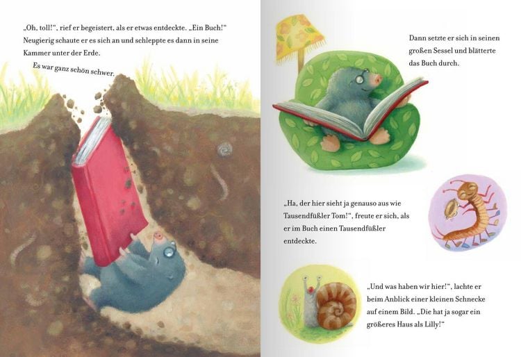 Produktbild: Maulwurf Emil findet ein Buch
