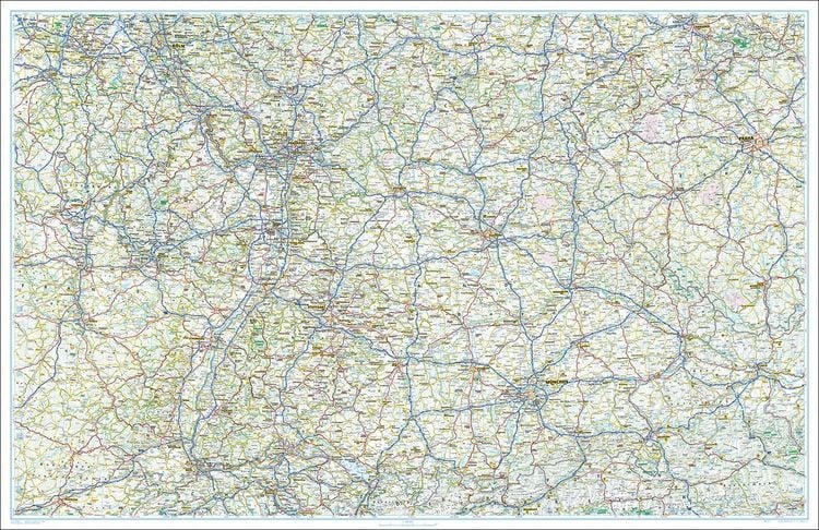 Produktbild: ADAC L&auml;nderkarte Deutschland 1:650.000