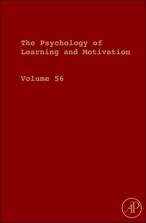 Produktbild: The Psychology of Learning and Motivation