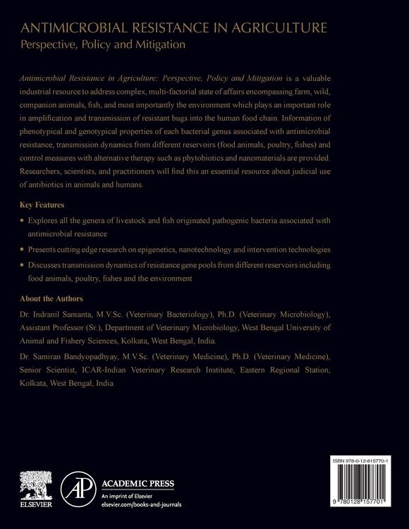 Produktbild: Antimicrobial Resistance in Agriculture