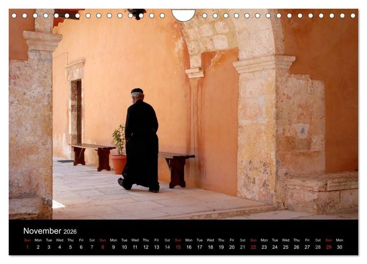 Produktbild: Crete the island of rebels (Wall Calendar 2026 DIN A4 landscape), CALVENDO 12 Month Wall Calendar