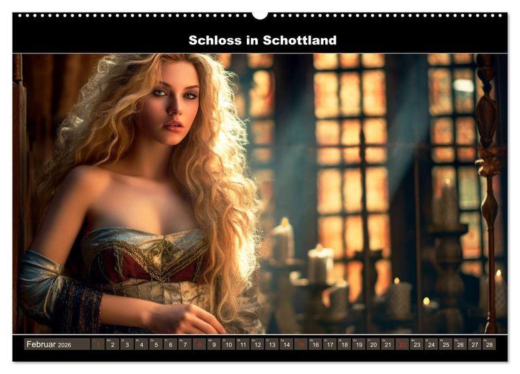 Produktbild: Model-Shooting weltweit mit der k&uuml;nstlichen Intelligenz (Wandkalender 2026 DIN A2 quer), CALVENDO Monatskalender