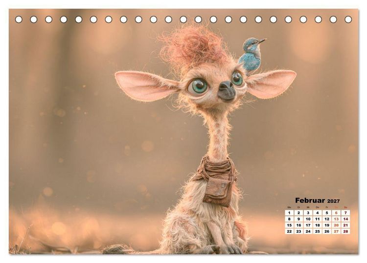 Produktbild: Ein bisschen Wunder jeden Tag (Tischkalender 2027 DIN A5 quer), CALVENDO Monatskalender