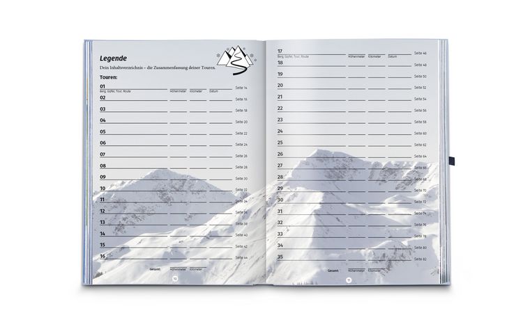Produktbild: KOMPASS Winter & Skitourenbuch