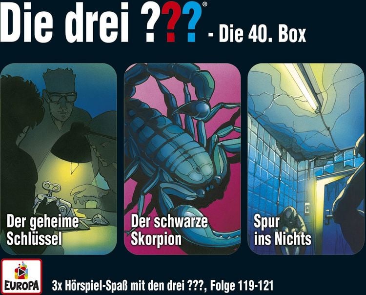 Bild vom Artikel Die drei ??? - 3er Box 40 (Folgen 119, 120, 121) (Fragezeichen) vom Autor 