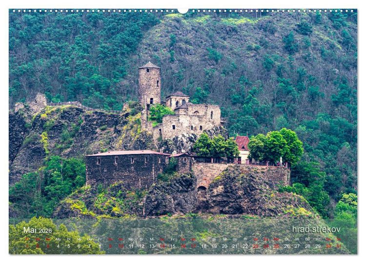 Produktbild: der elbestrom urbanes (hochwertiger Premium Wandkalender 2026 DIN A2 quer), Kunstdruck in Hochglanz