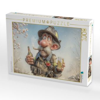 Produktbild: CALVENDO Puzzle Durst gel&ouml;scht, Einsatz erfolgreich! | 1000 Teile Lege-Gr&ouml;&szlig;e 64x48cm Foto-Puzzle f&uuml;r gl&uuml;ckliche Stunden