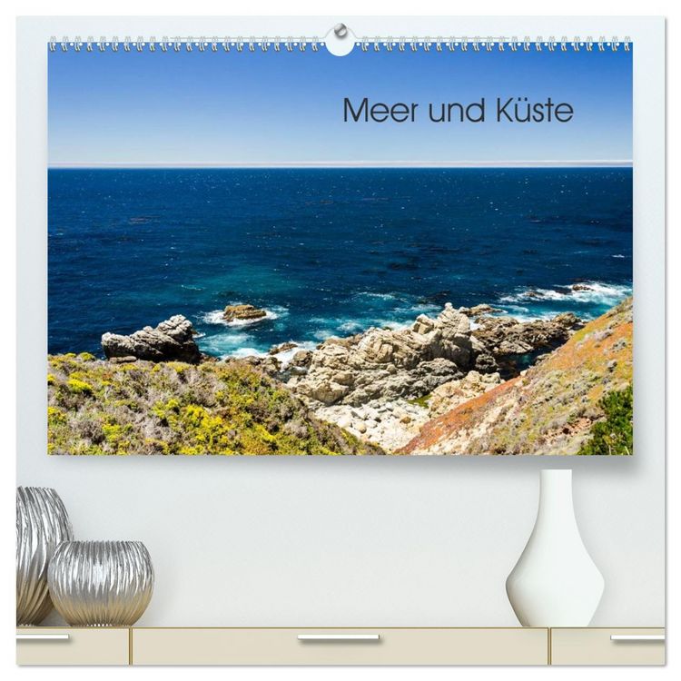 Produktbild: Meer und K&uuml;ste (hochwertiger Premium Wandkalender 2026 DIN A2 quer), Kunstdruck in Hochglanz