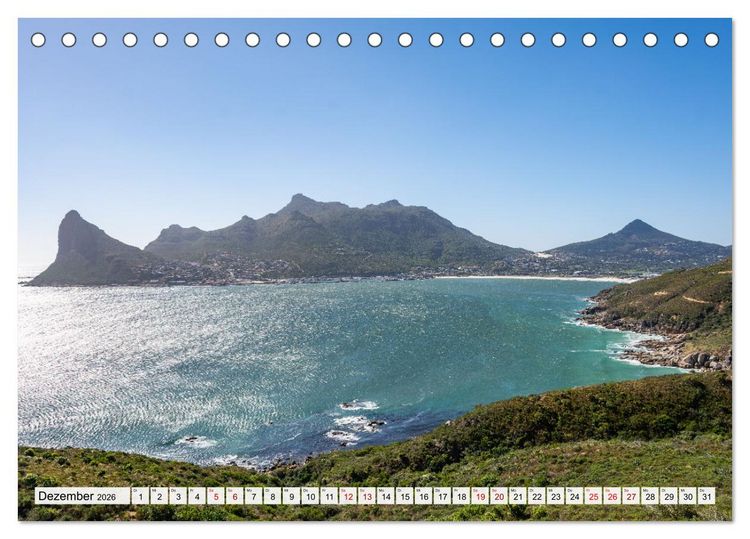 Produktbild: S&uuml;dafrika - Landschaft voller Vielfalt und Sch&ouml;nheit (Tischkalender 2026 DIN A5 quer), CALVENDO Monatskalender