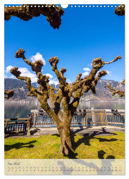 Produktbild: Rund um Zell am See (Wandkalender 2026 DIN A3 hoch), CALVENDO Monatskalender