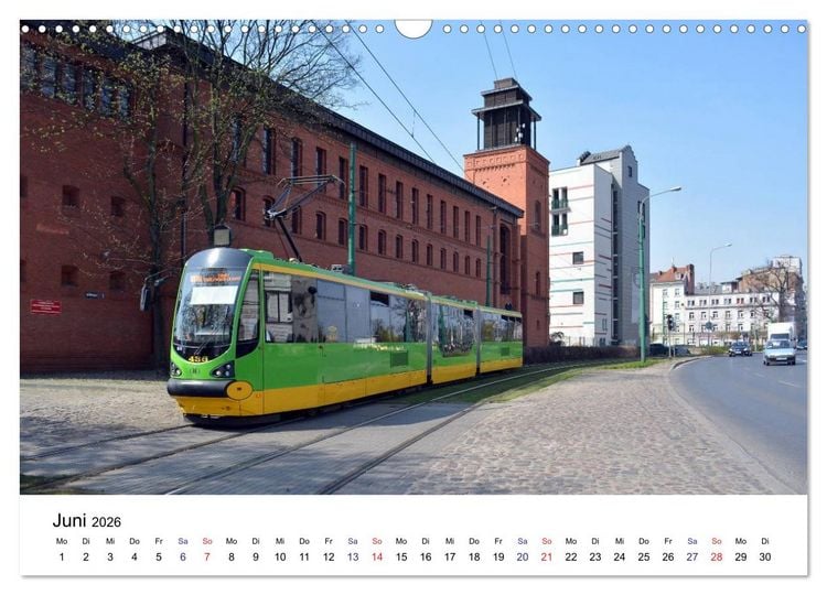 Produktbild: Stra&szlig;enbahnen in Europa (Wandkalender 2026 DIN A3 quer), CALVENDO Monatskalender