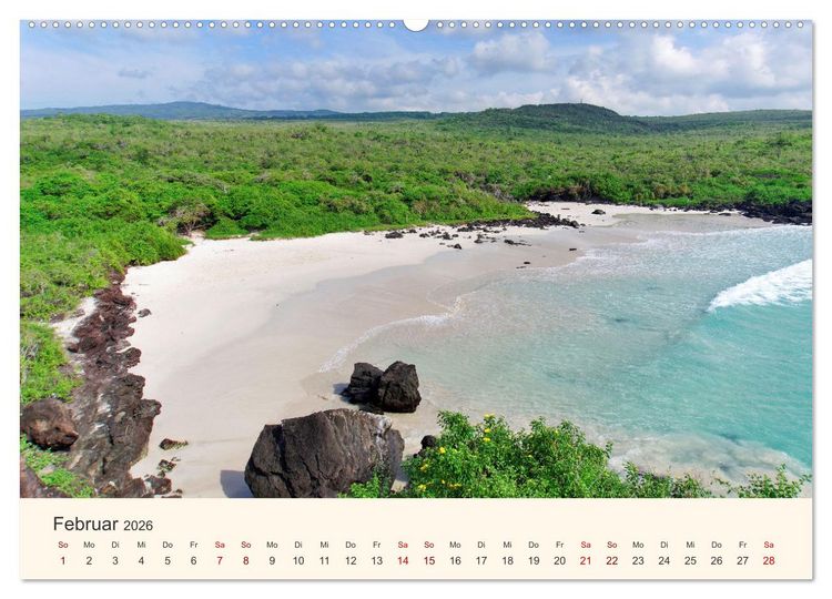 Produktbild: Entdecke Ecuador (hochwertiger Premium Wandkalender 2026 DIN A2 quer), Kunstdruck in Hochglanz