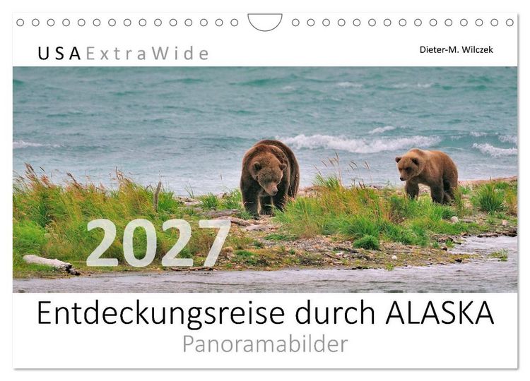 Produktbild: Entdeckungsreise durch ALASKA (Wandkalender 2027 DIN A4 quer), CALVENDO Monatskalender
