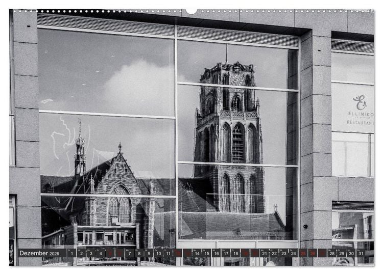 Produktbild: Ein Blick auf Rotterdam (Wandkalender 2026 DIN A2 quer), CALVENDO Monatskalender
