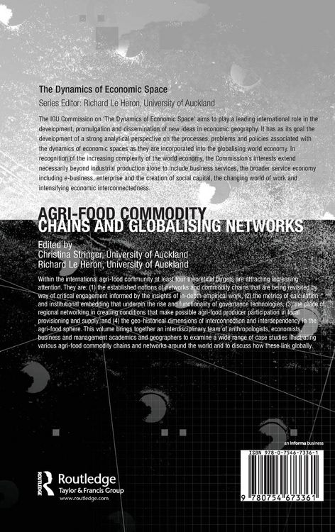 Produktbild: Agri-Food Commodity Chains and Globalising Networks