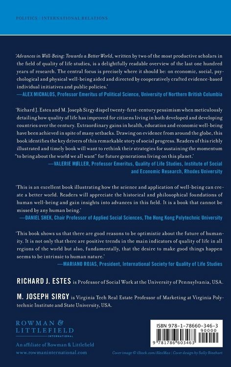 Produktbild: Advances in Well-Being