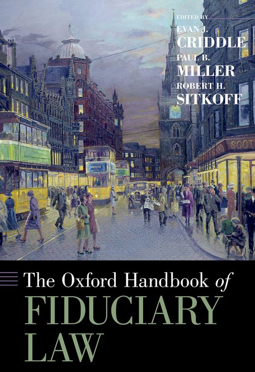 Produktbild: The Oxford Handbook of Fiduciary Law