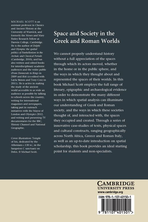Produktbild: Space and Society in the Greek and Roman Worlds