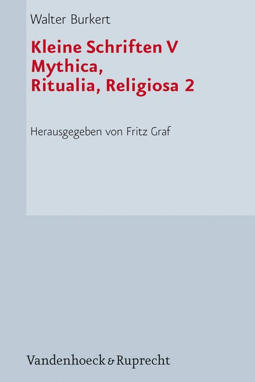 Produktbild: Kleine Schriften V